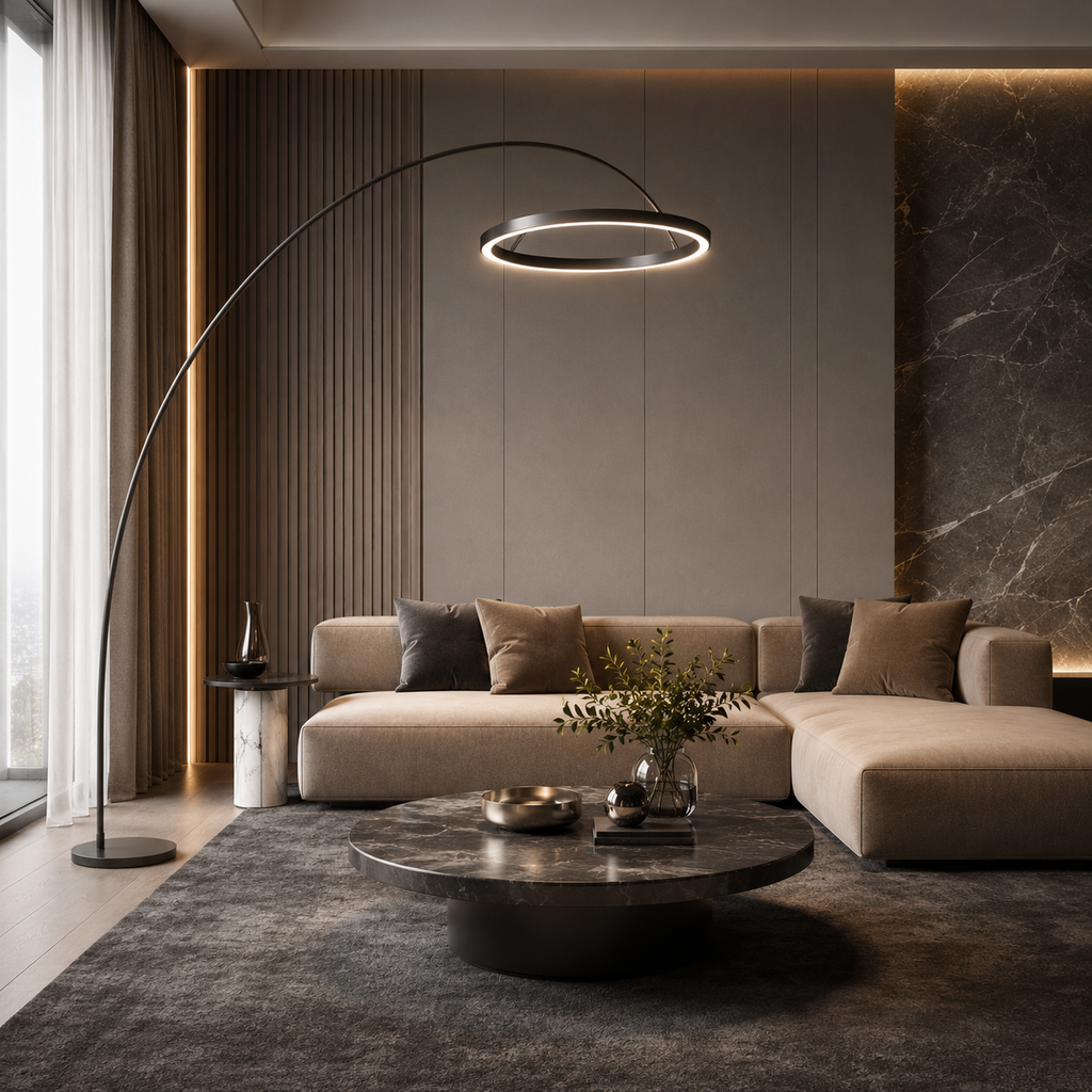 Blissmetica™ Grand Arc Floor Lamp